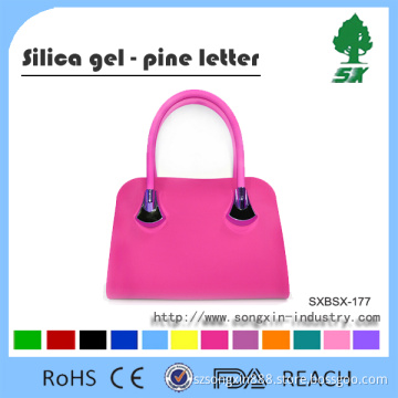 Candy Color Lady's Fashion Silicone Handbag/Hand Bag